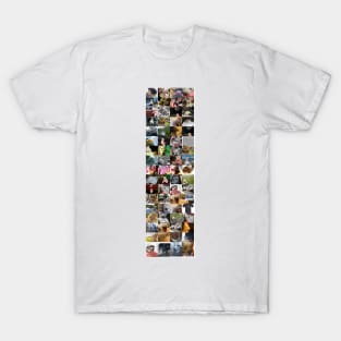 JoJo bear contact sheet T-Shirt